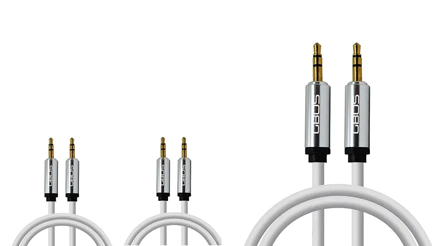 Modern 3.5 mm Jack Wired Auxiliary Cable