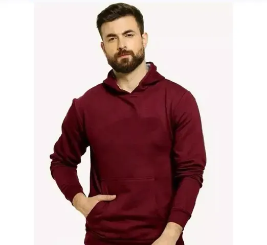 LEOTUDE Regular Fit Men's Sweatshirt with Hood