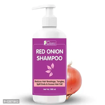 Dames Professionals Red Onion Shampoo 300ml, for Dull and Fizzy hair