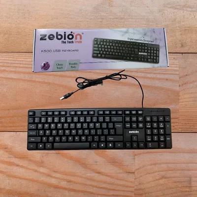 Experience Comfort  Efficiency with Zebion Keyboard!
