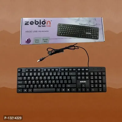 Zebion USB Standard Keyboard - Quality  Comfort-thumb0