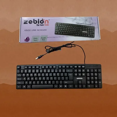 Zebion USB Standard Keyboard - Quality  Comfort
