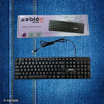 Experience Comfort  Efficiency with Zebion USB Keyboard!-thumb0