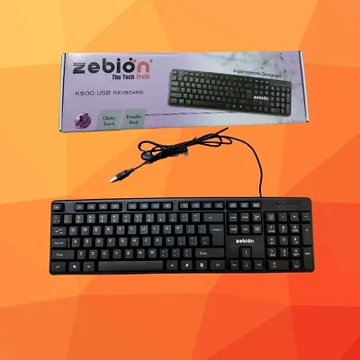 Type with Ease: Get the Zebion Keyboard USB Standard Keyboard Today!