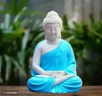 Poojanbsp;Idol Statue Showpiece Blue Buddha Statue