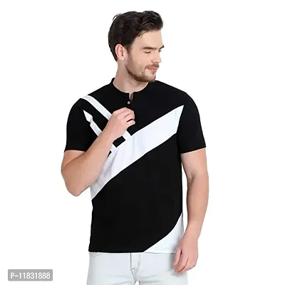 Reliable Black Cotton T-shirt For Men-thumb0