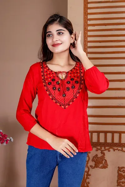 Classic Rayon Top for Women