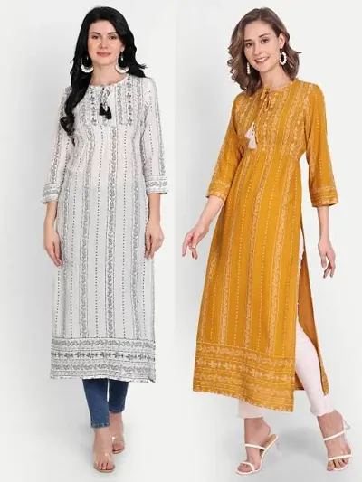 Trendy Blend Kurta Combo For Women