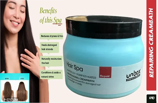 Unbox repairing hair spa -490 g-thumb0