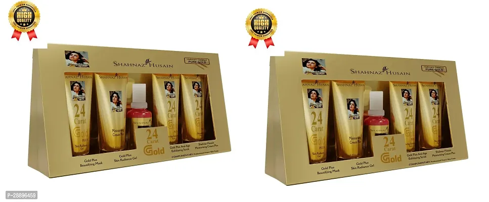 Shahnaz Husain Gold Facial Kit - Pack Of 02-thumb0