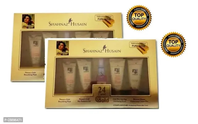 Shahnaz Husain Gold Facial Kit - Pack Of 02-thumb0