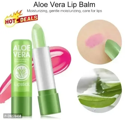 Aloevera 99% colour changing soothing lip balm pack of 1-thumb0