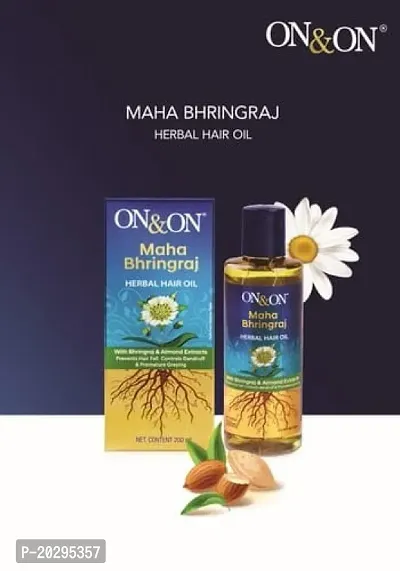 On  On Mahabhringraj Herbal Hair Oil, 200 Ml 01-thumb0