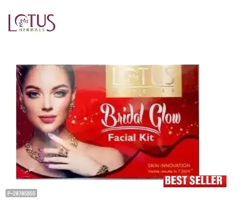 Lotus herbal bridal glow facial kit 250 gm pack of  1