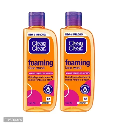 Clean  Clear Facial Wash 150 ml- 2 pack-thumb0