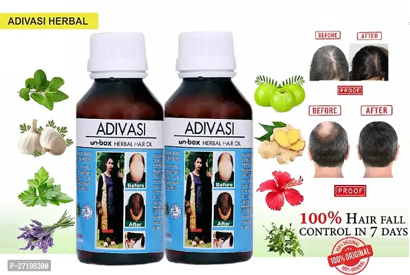 200 ml Unbox Adivasi Herbal oil, Pack of 2