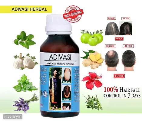 100 ml Unbox Adivasi Herbal oil, Pack of 1-thumb0