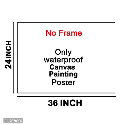 British Terminal? Rajasthani Painting Waterproof Canvas Poster || (24 inch X 36 inch) btvas3468-3-thumb2