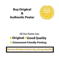 British Terminal Lord Buddha Wallpapers Fully Waterproof Vinyl Sticker Poster (12inch X 18inch) - Multicolor-thumb4