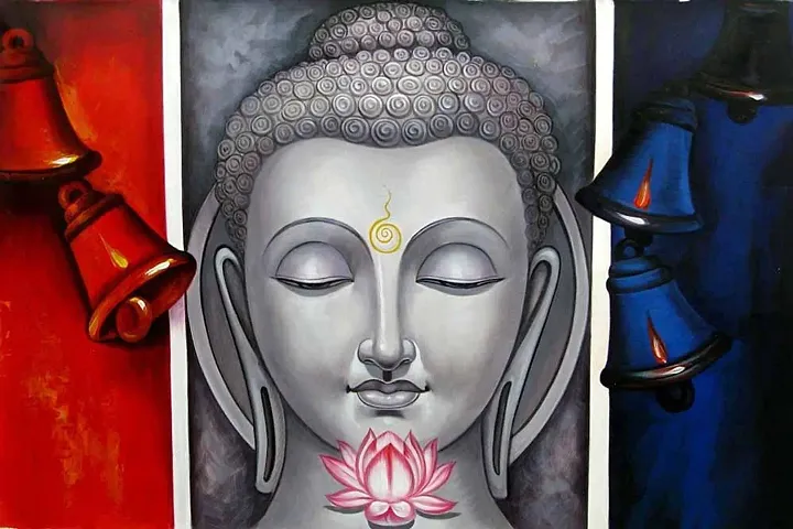 Lord Buddha Wall Poster For Home