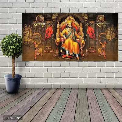 British Terminal? Chhatrapati Shivaji Maharaj Canvas Print Poster ll 48vasbtji325