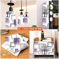 British Terminal? btwall Sticker DIY Decals 3D Frames and Trees Vinyl Self Adhesive btwallpaper || btwall9336-600-thumb1