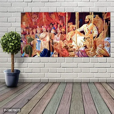 British Terminal? Chhatrapati Shivaji Maharaj Canvas Print Poster ll 48vasbtji322