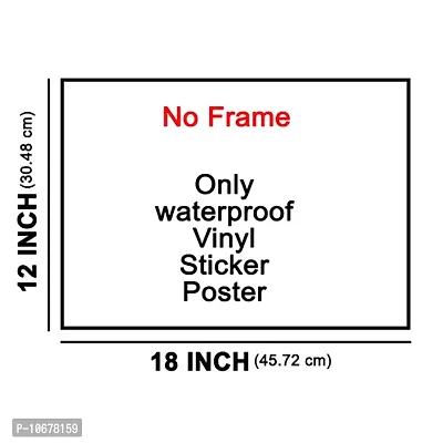 British Terminal? Salman Khan Waterproof Vinyl Sticker Poster || (24 inch X 18 inch) btcan3304-2-thumb2