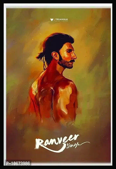 British Terminal? Ranveer Singh Photo Paper Poster for Home Decor (13X19 inch) || ps1848