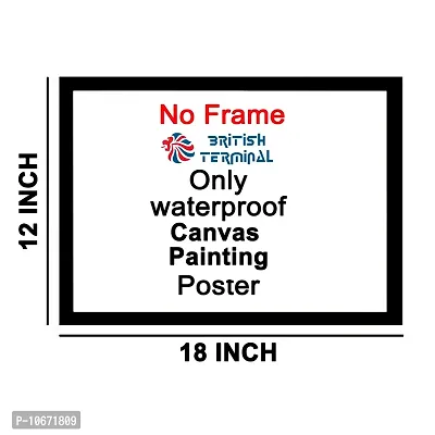 British Terminal?Cute Baby Waterproof Canvas Print Poster for Pregnant Women (12X18)-thumb2