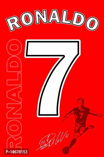 British Terminal? Cristiano Ronaldo CR7 Waterproof Vinyl Sticker Poster || (20 inch X 30 inch) btcan3366-4-thumb0