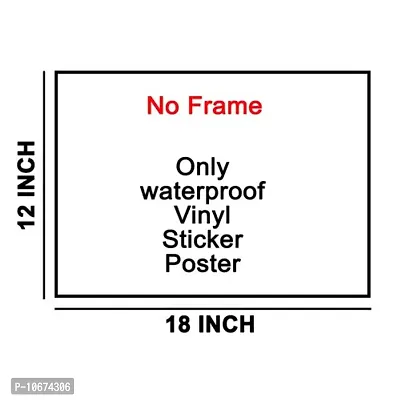 British Terminal? Maa Kali Waterproof Vinyl Sticker Poster || (12X18 inches)-thumb2