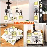 British Terminal? btwall Sticker DIY Decals 3D Frames and Trees Vinyl Self Adhesive btwallpaper || btwall9337-200-thumb1