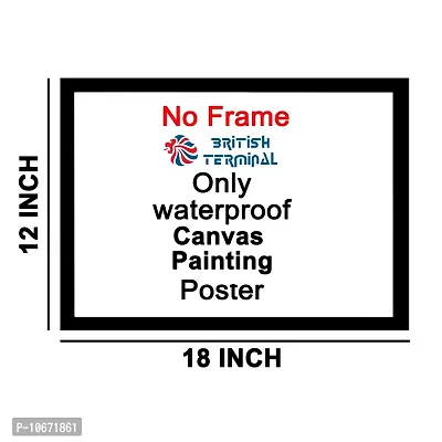 British Terminal?Cute Baby Waterproof Canvas Print Poster for Pregnant Women (12X18)-thumb2