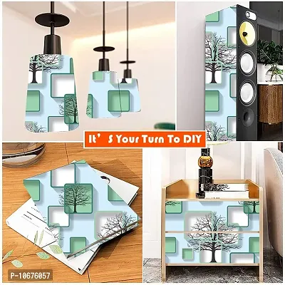 British Terminal? btwall Sticker DIY Decals 3D Frames and Trees Vinyl Self Adhesive btwallpaper || btwall9340-500-thumb2