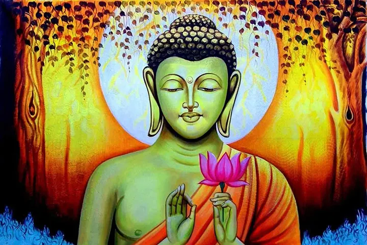 Lord Buddha Wall Poster For Home