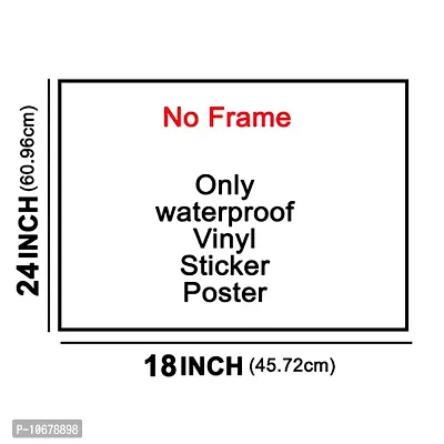 British Terminal? Rajasthani Painting Waterproof Vinyl Sticker Poster || (24 inch X 18 inch) btcan3455-2-thumb2