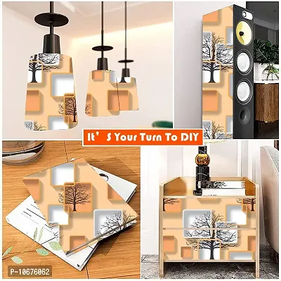 British Terminal? btwall Sticker DIY Decals 3D Frames and Trees Vinyl Self Adhesive btwallpaper || btwall9343-300-thumb2