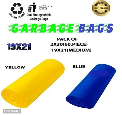 Useful Garbage Bags - 19x21 (2Roll-60bags) for Home-thumb0