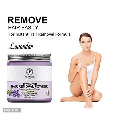 Private Part Hair Removal Powder (Levender Fragrance) Specially For Private Part(For Private Part Area Hair Removal No Risk No Pain) Men  Women 300 GM-thumb2