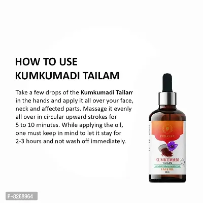 PURANEX Kumkumadi Talim Ayurvedic Face Oil Enriched For Glowing, Spotless, Anti-Ageing  Radiant Skin-30ml-thumb4