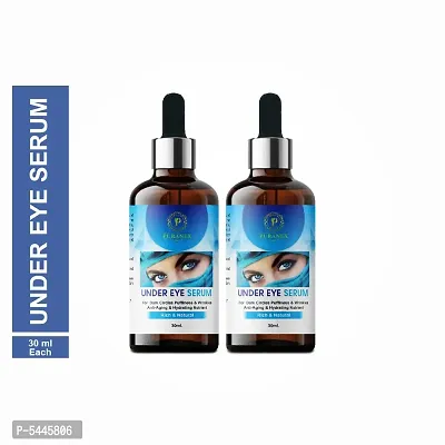 Anti Wrinkle Under Eye Serum Enriched with Vitamin C, B3  E with dark spot removal Benefits-30ml (PACK OF 2) 60ml-thumb0