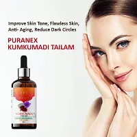 PURANEX Kumkumadi Talim Ayurvedic Face Oil Enriched For Glowing, Spotless, Anti-Ageing  Radiant Skin-30ml-thumb1