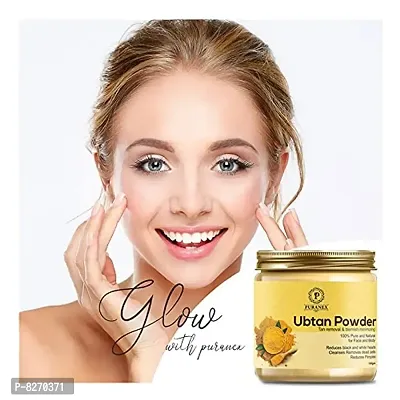 100% Natural  Pure Body Scrub/Ubtan Powder For May Help in Deep Cleansing, Exfollating  Detoxifying Skin, Removal of Sun Tan and Dullness, Glowing  Shiny Skin-Face-100Gm (Pack of 2-100Gm)- 200Gm-thumb3