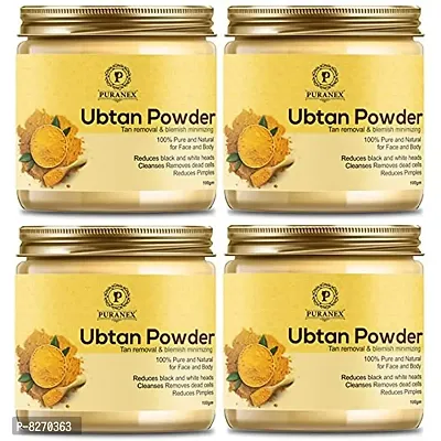 100% Natural  Pure Body Scrub/Ubtan Powder For May Help in Deep Cleansing, Exfollating  Detoxifying Skin, Removal of Sun Tan and Dullness, Glowing  Shiny Skin-Face-100Gm (Pack of 4-100Gm)- 400Gm-thumb0