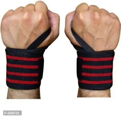 FITNESS Gym Wrist Wraps Wrist Support for Men - 1 Pair-thumb0