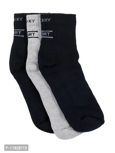 Ankle Length Socks Combo Pack (Pack Of 3 )-thumb0