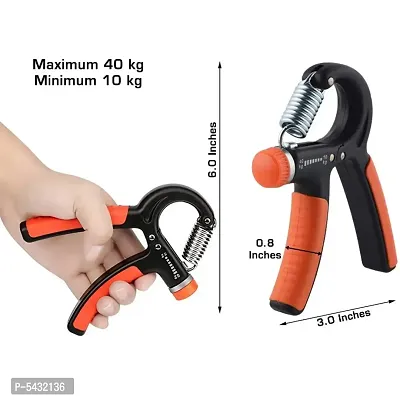 Adjustable Hand Grip Strengthener Comfortable Hand Gripper Multicolor-thumb2