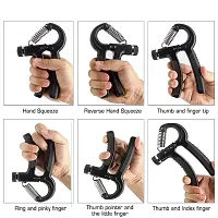 Adjustable Hand Grip Strengthener Comfortable Hand Gripper Multicolor-thumb2