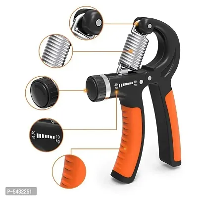 Adjustable 10 to 40 Kg Hand Exerciser Grip Strengthener Multicolor-thumb0
